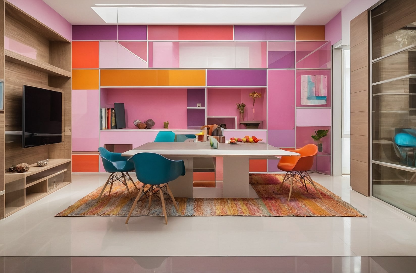 Interior con armonía visual